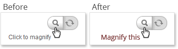 Alt title, before and after