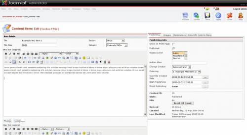 Joomla zoom