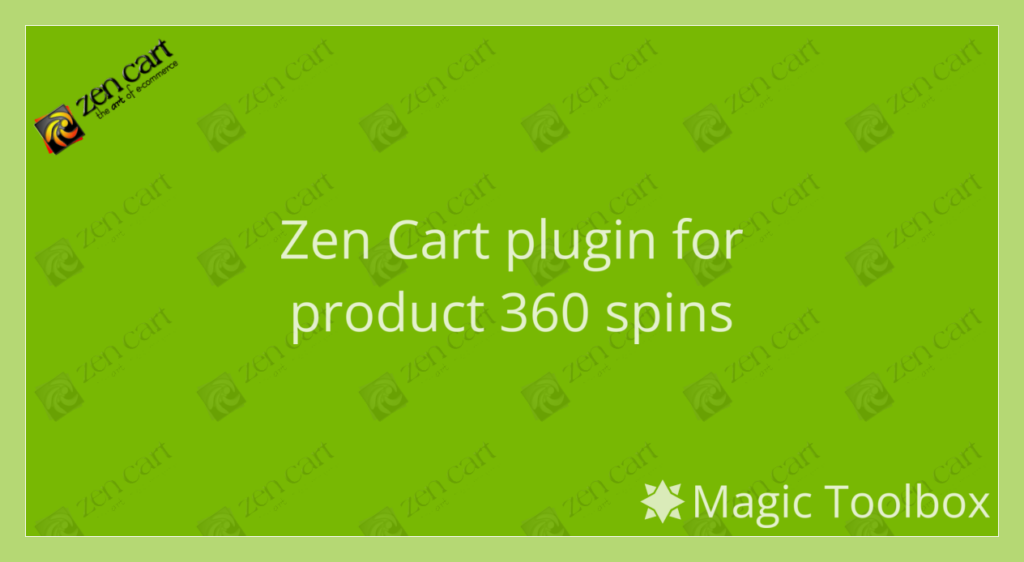 Magic 360 - Zen Cart Plugin for Product Image Spins